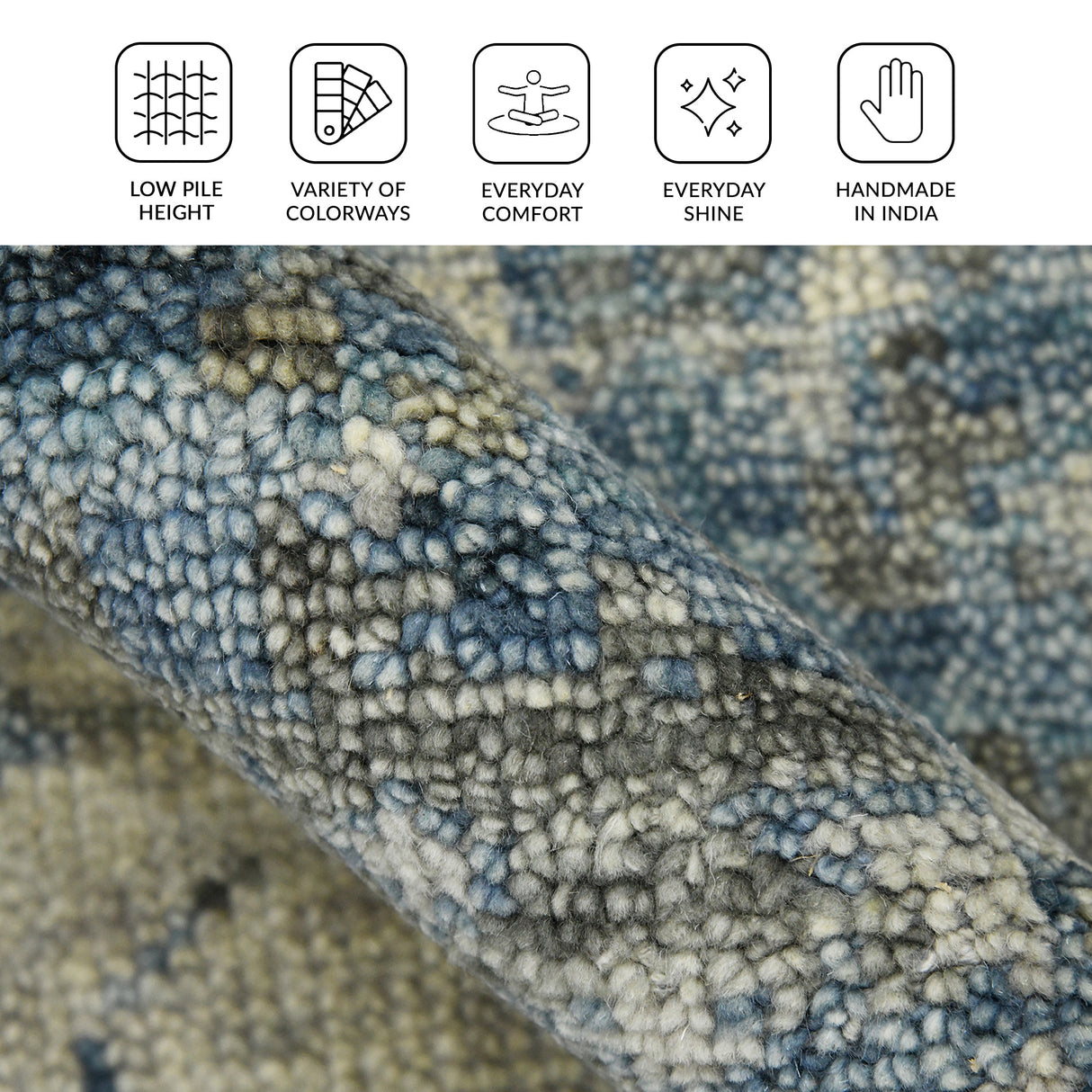 Amer Rugs WIL-1 Willow Geometric Pattern Area Rug