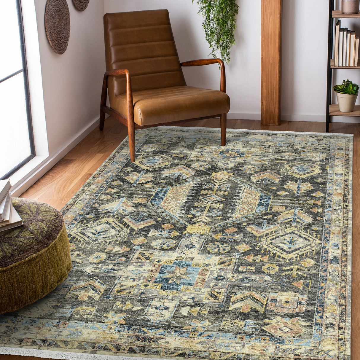 Amer Rugs WIL-3 Willow Geometric Pattern Area Rug