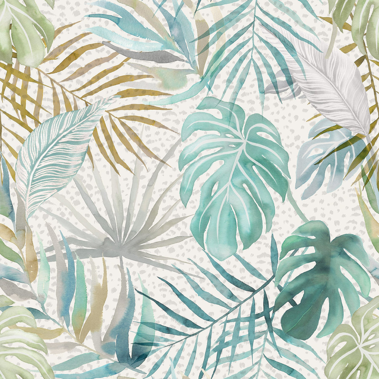 Ohpopsi WLD53132W Lana Aqua Tropica Wallpaper
