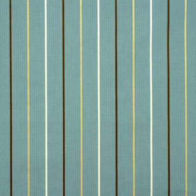 G P & J BAKER WOLSEY STRIPE.AQUA.0 WOLSEY STRIPE AQUAMARINE Fabric - Eade's Wallpaper