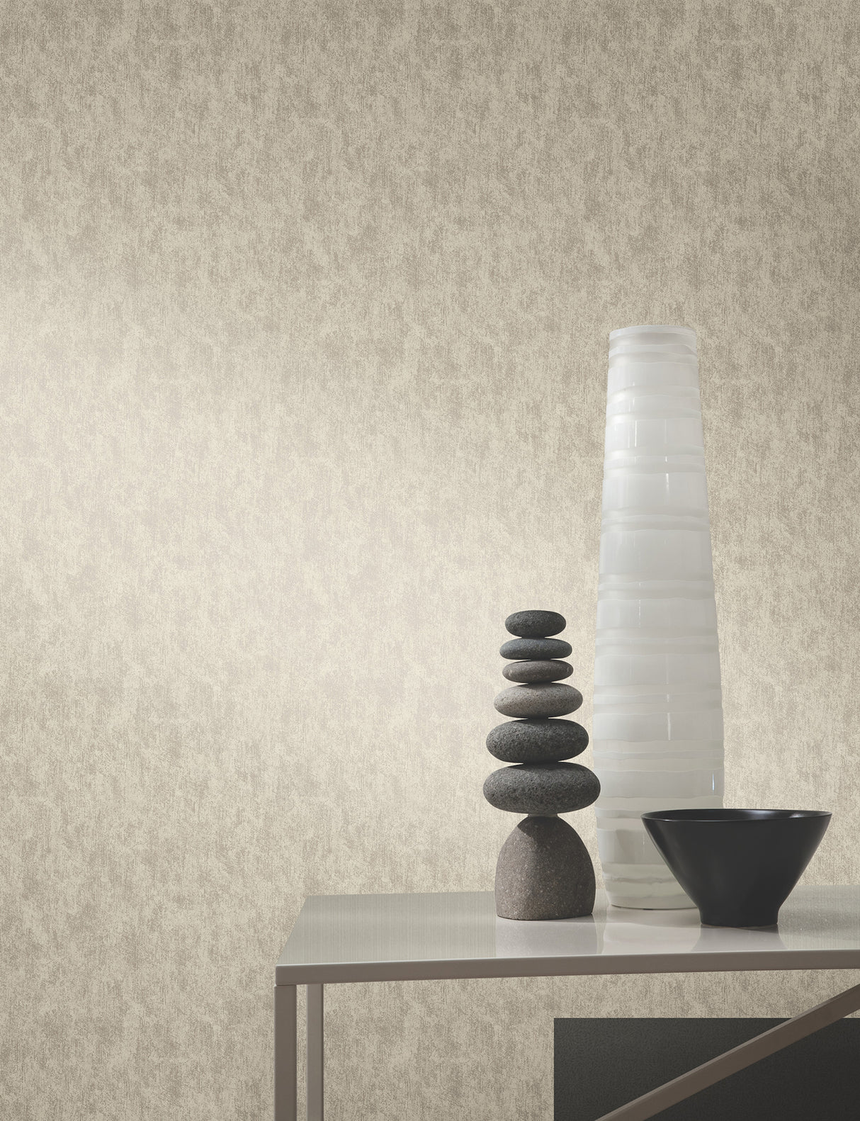 York WP-1159 Shimmering Patina Silver Wallpaper