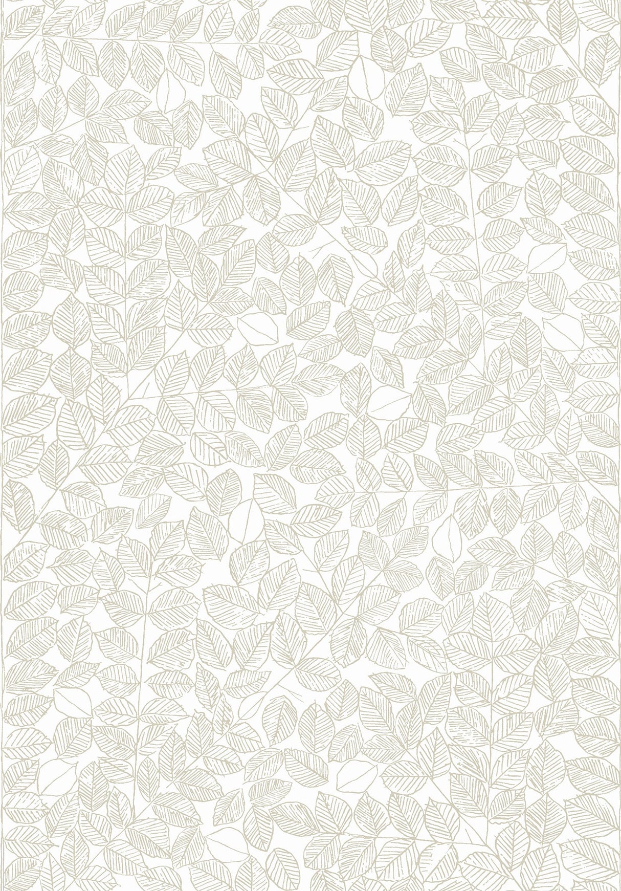 Wall Vision WV1767 Romans Beige Leaf Wallpaper