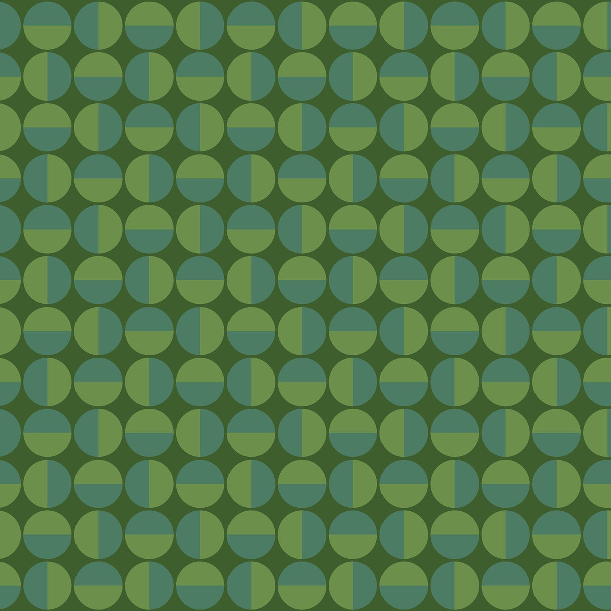 Wall Vision WV1777 Vertigo Green Geometric Wallpaper