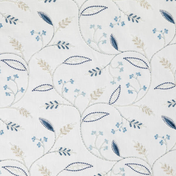 Mitchell MDS FF-2104-37 Floral Plentiful-Bluejay - Eade's Wallpaper