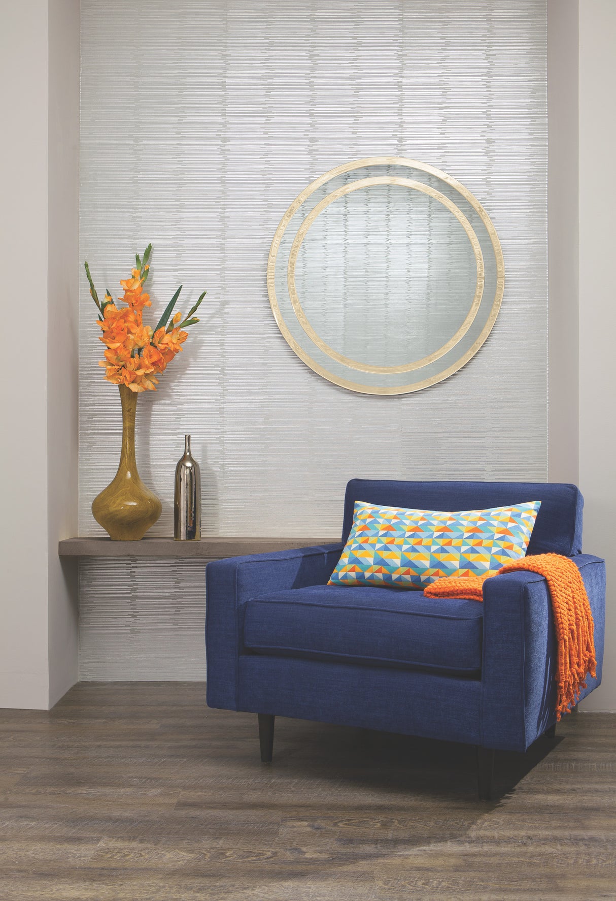 York Y6220301 Split Level Metallic Wallpaper