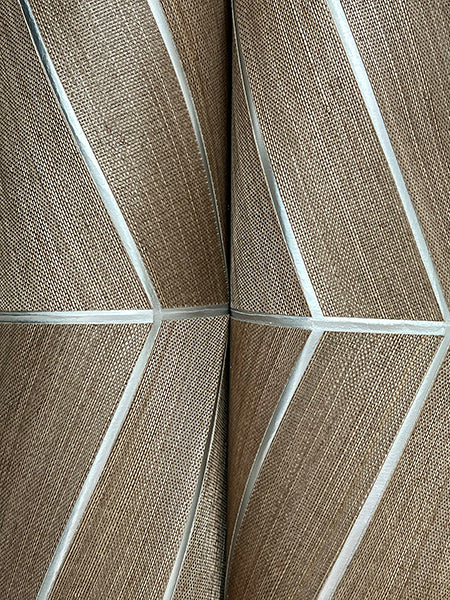 Eade’s Chevron Abaca Cinnamon
