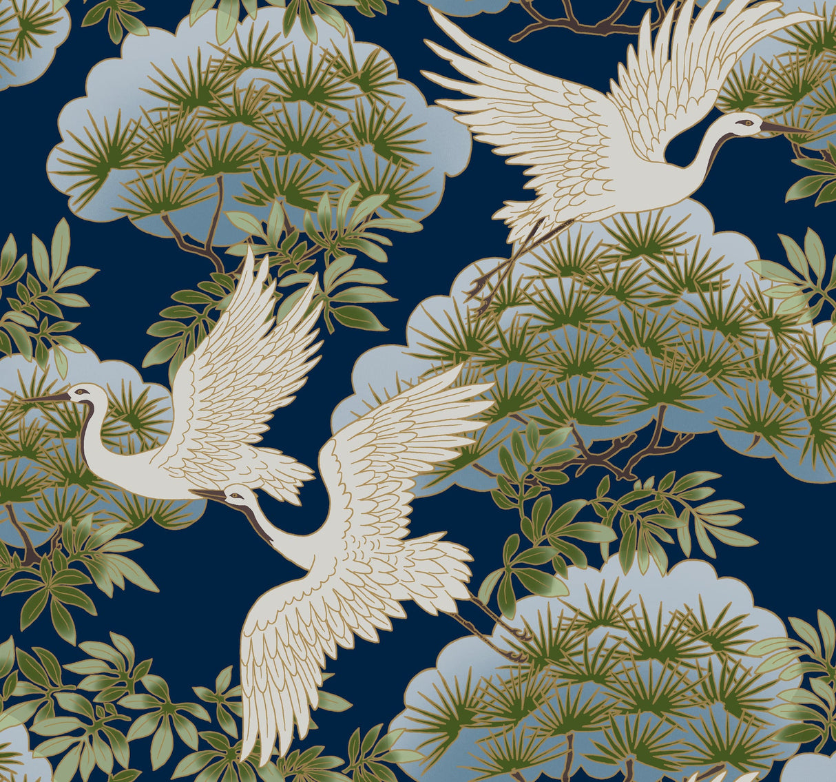 Eade’s Sprig & Heron Navy