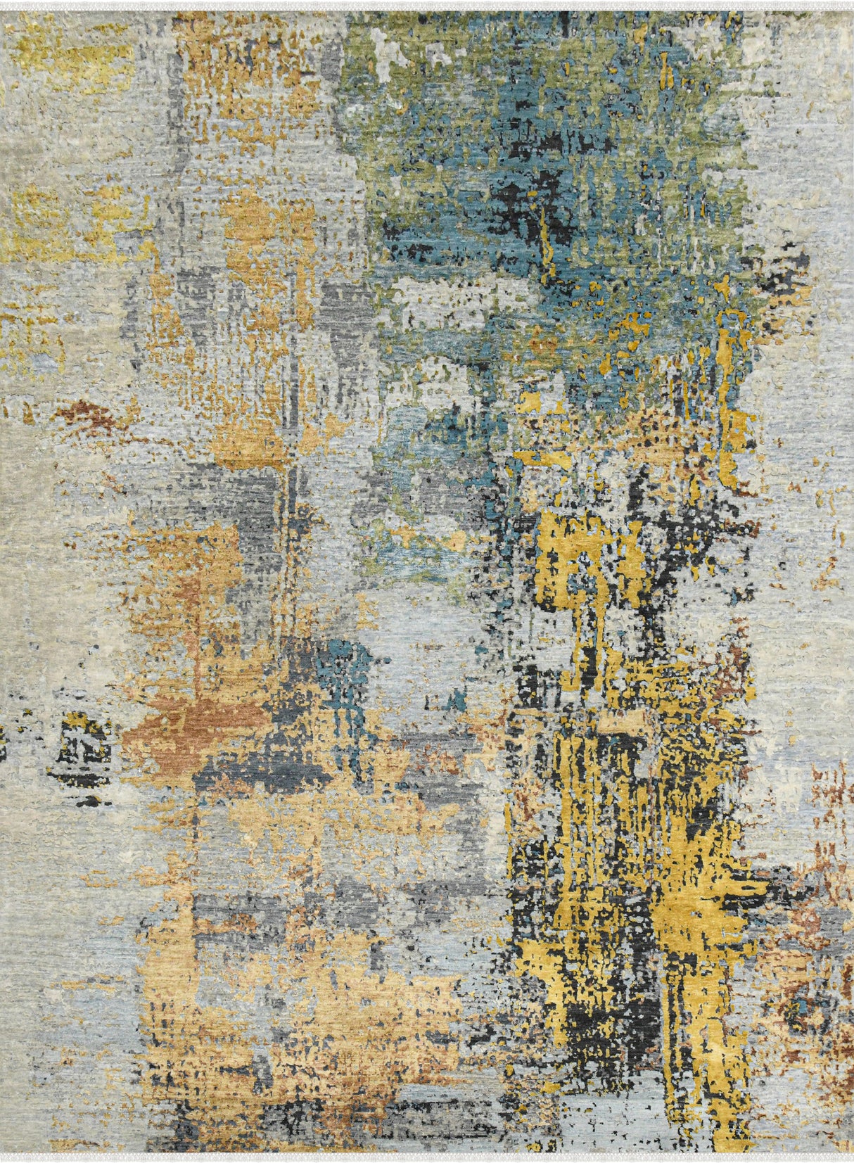 Amer Rugs ZEN1480203 Zenith Peach Orange Area Rug