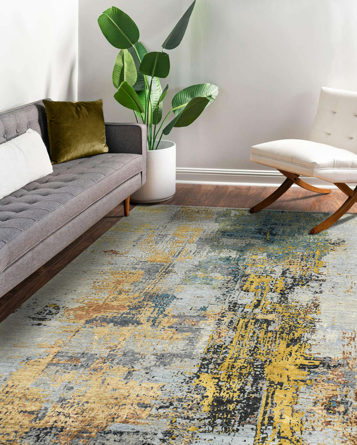 Amer Rugs ZEN1480203 Zenith Peach Orange Area Rug