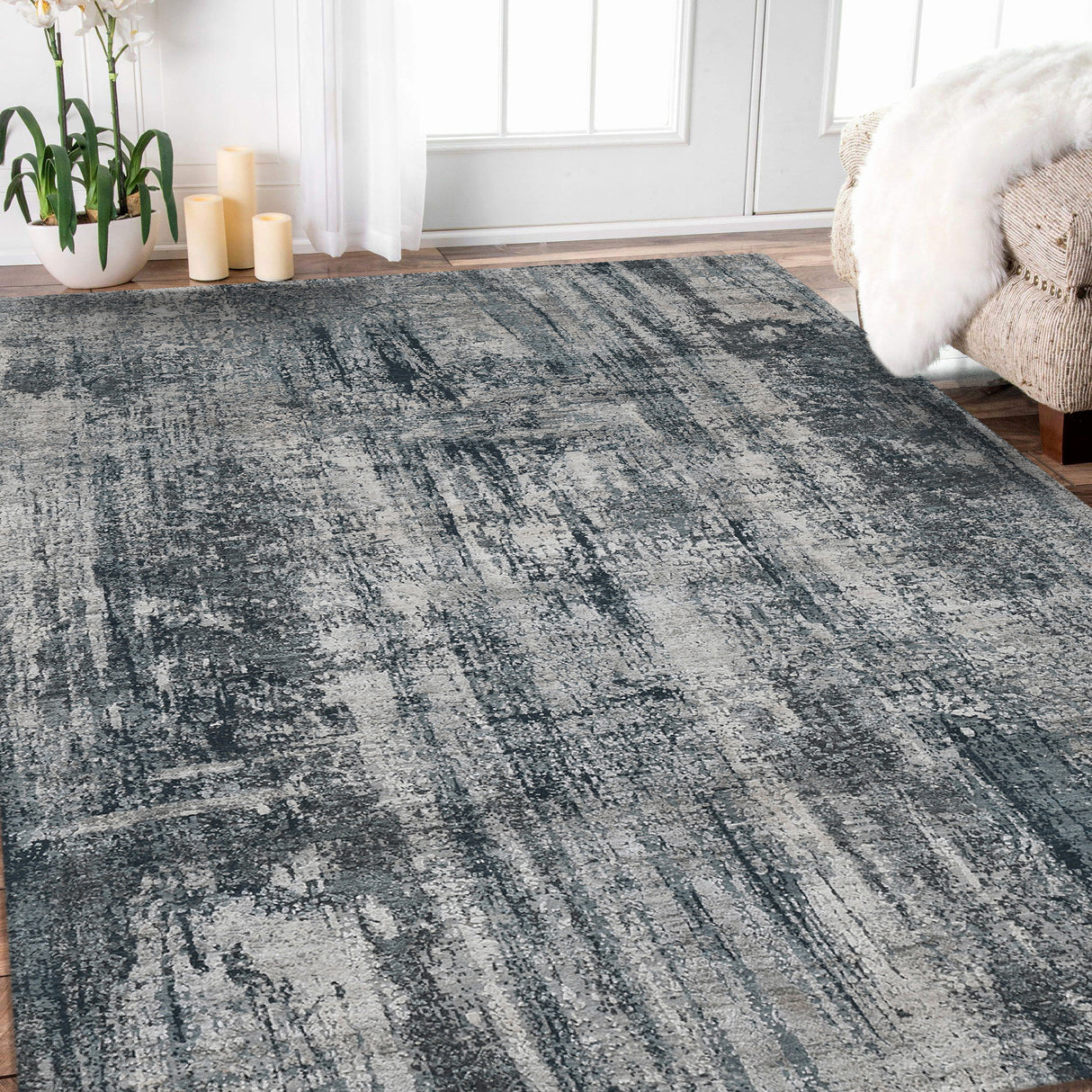 Amer Rugs ZEN-52 Zenith Abstract Design Area Rug