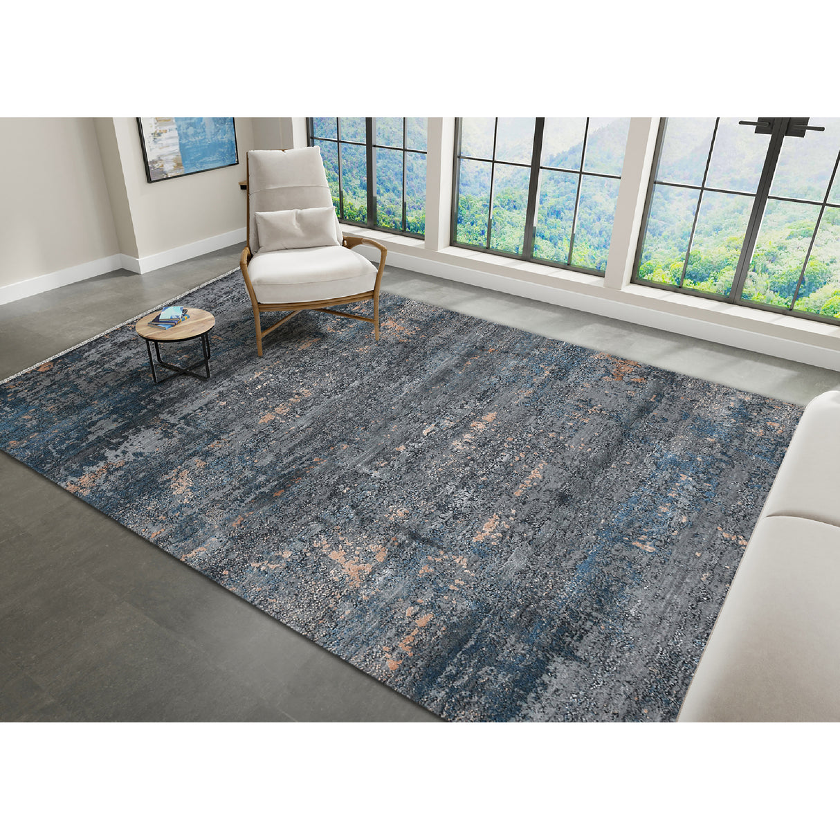 Amer Rugs ZEN-55 Zenith Abstract Design Area Rug