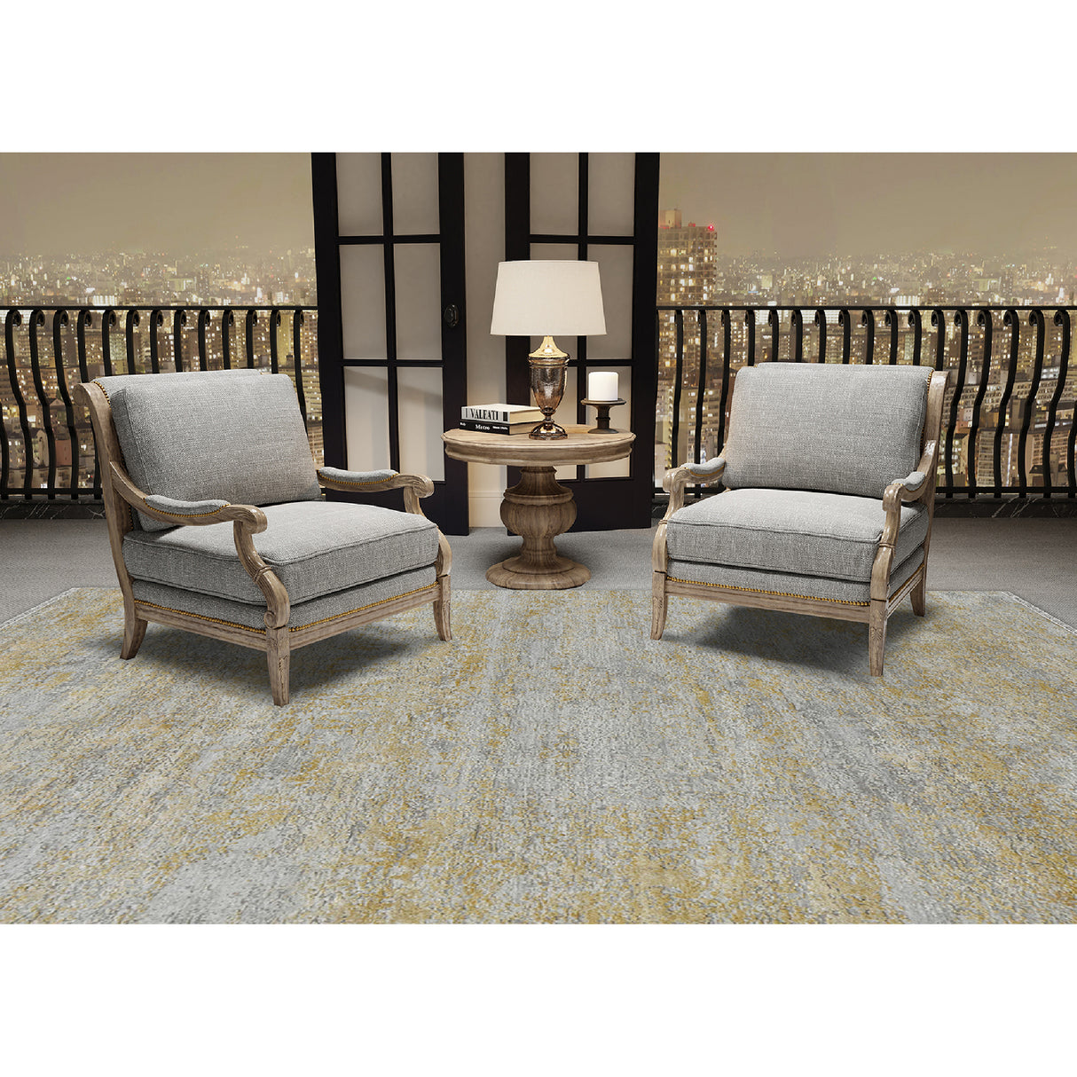 Amer Rugs ZEN-64 Zenith Abstract Design Area Rug