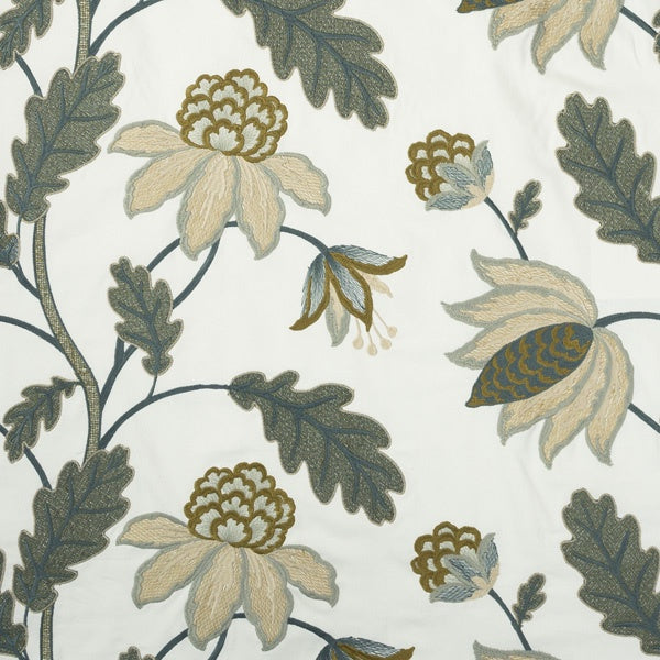 Mitchell MDS FF-2204-16 Floral,Leaf,Traditional Exuberant-Dawn - Eade's Wallpaper