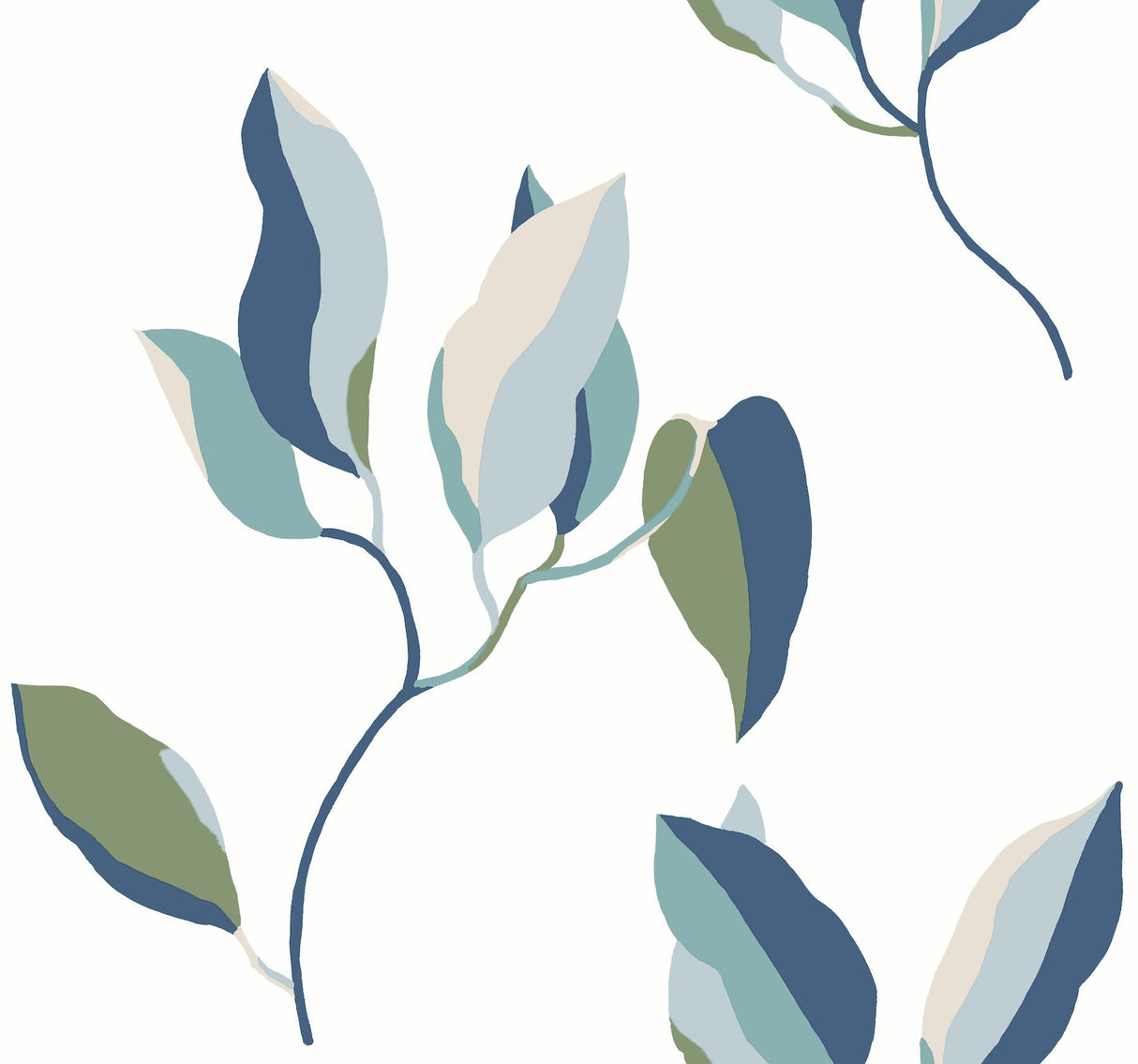Eade’s Brushwork Branches Alpine & Cobalt