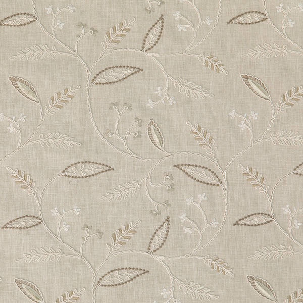 Mitchell MDS FF-2104-38 Floral Plentiful-Cashmere - Eade's Wallpaper