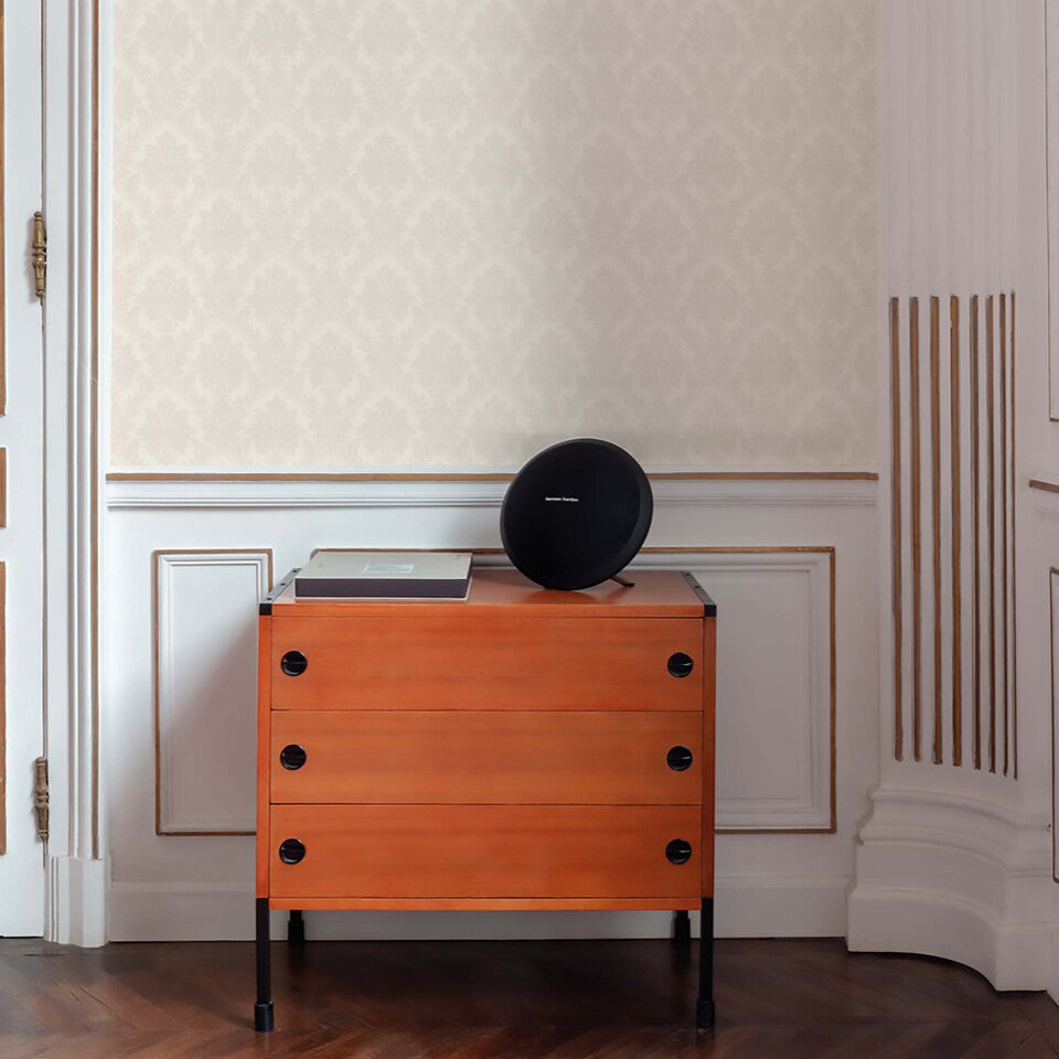Galerie Arcadia Medallion All-over Print Beige Wallpaper ARA