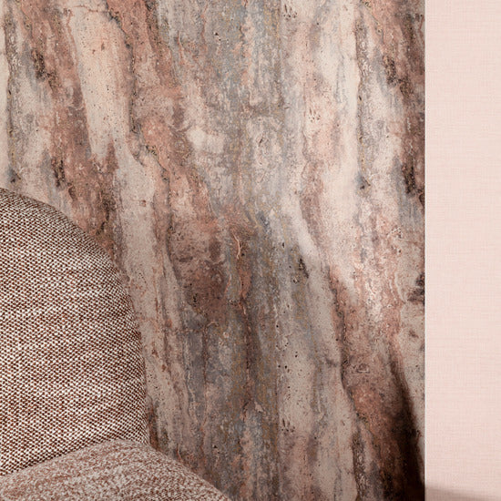 Galerie Structured Walls marble plain Pink Wallpaper A81701