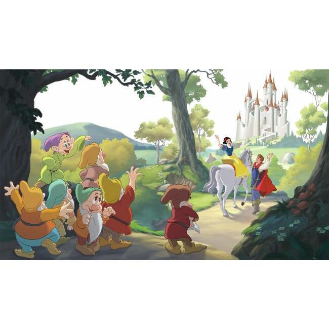 RoomMates JL1377M Snow White Happily Ever After Wall Mural - Eade's Wallpaper