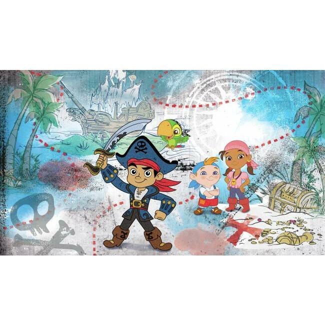 RoomMates JL1387M Captain Jake & the Never Land Pirates Wall Mural - Eade's Wallpaper