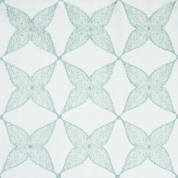 Floral-Aqua Mitchell MDS FF-2204-13 Contemporary,Floral,Traditional Aster - Eade's Wallpaper