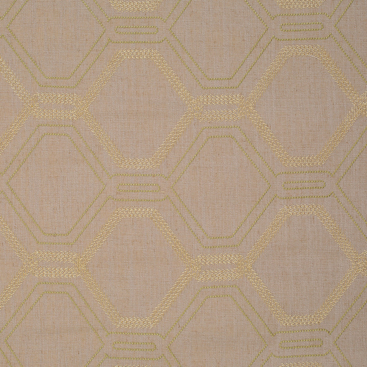 Mitchell MDS FF-2404-21 Geometric,Lattice Raphael-Taupe - Eade's Wallpaper