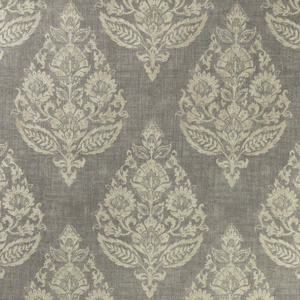 Mitchell MDS FF-2106-15 Damask,Medallion,Traditional Lisette-Stone - Eade's Wallpaper