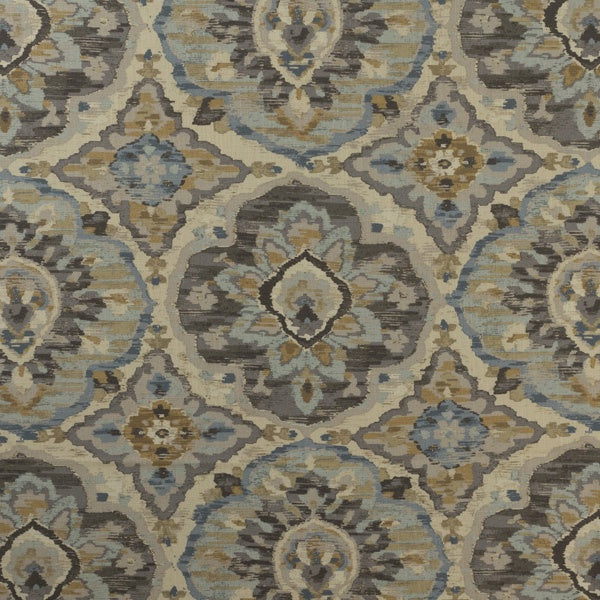 Mitchell MDS FF-2106-48 Abstract,Contemporary,Ikat Zarin-Cloud - Eade's Wallpaper