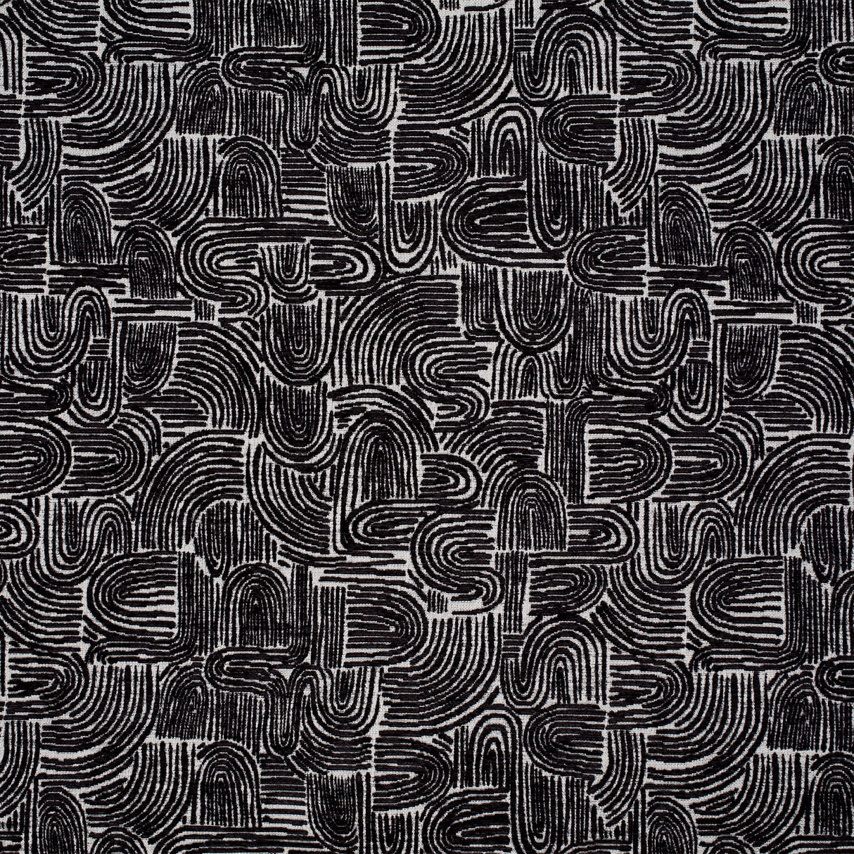 Mitchell MP FF-2402-21 Abstract,Small Scale Keen-Onyx - Eade's Wallpaper