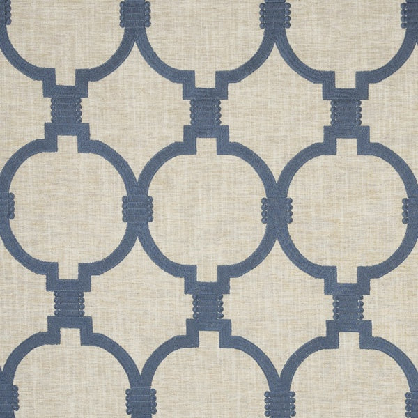 Mitchell MDS FF-2204-33 Geometric,Ogee,Traditional Ohara-Prussian - Eade's Wallpaper