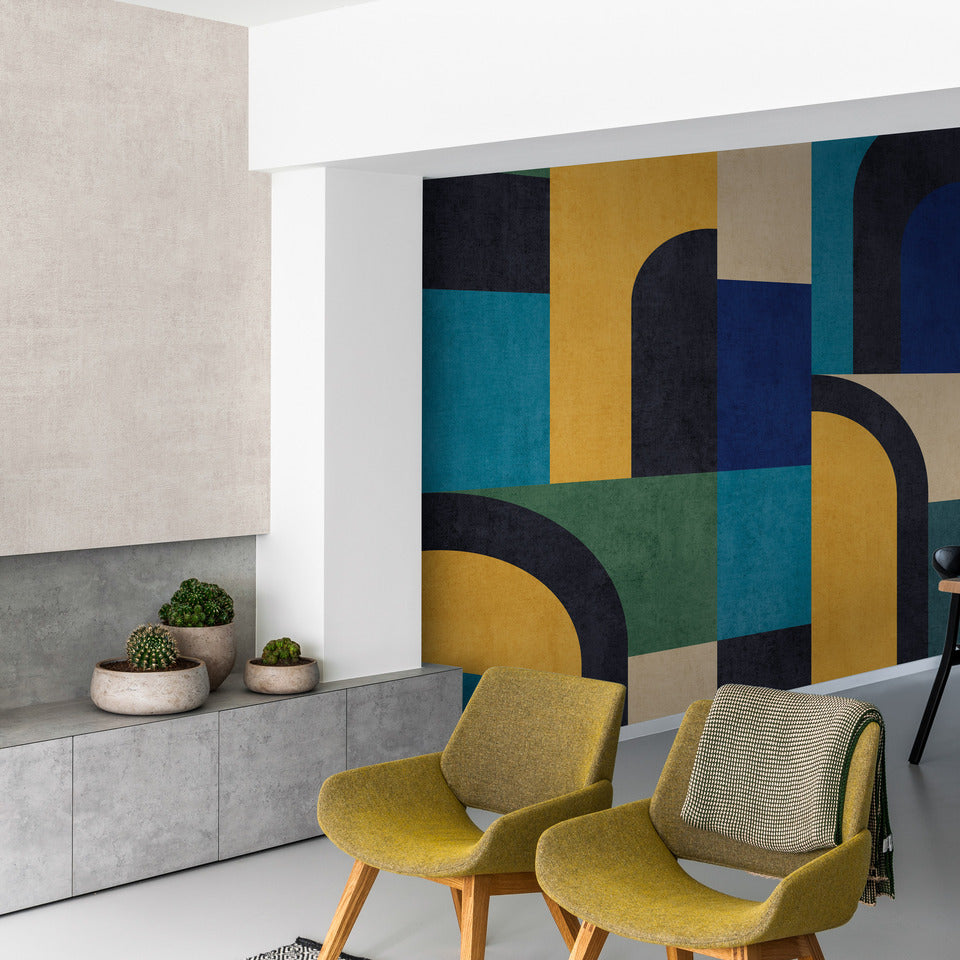 Galerie Orom II Patinated Plain Beige Wallpaper VOA-010-01-9