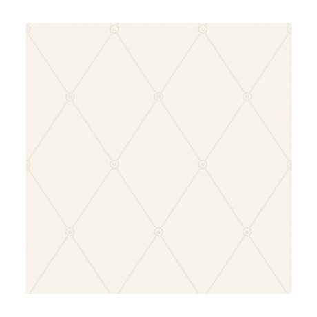 COLE & SON 100/13060.CS.0 LARGE GEORGIAN ROPE TRELLIS IVORY Wallpaper - Eade's Wallpaper