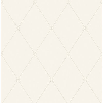 COLE & SON 100/13060.CS.0 LARGE GEORGIAN ROPE TRELLIS IVORY Wallpaper - Eade's Wallpaper