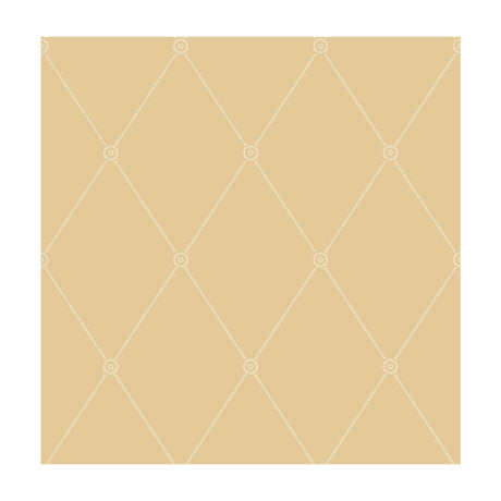 COLE & SON 100/13064.CS.0 LARGE GEORGIAN ROPE TRELLIS YELLOW Wallpaper - Eade's Wallpaper