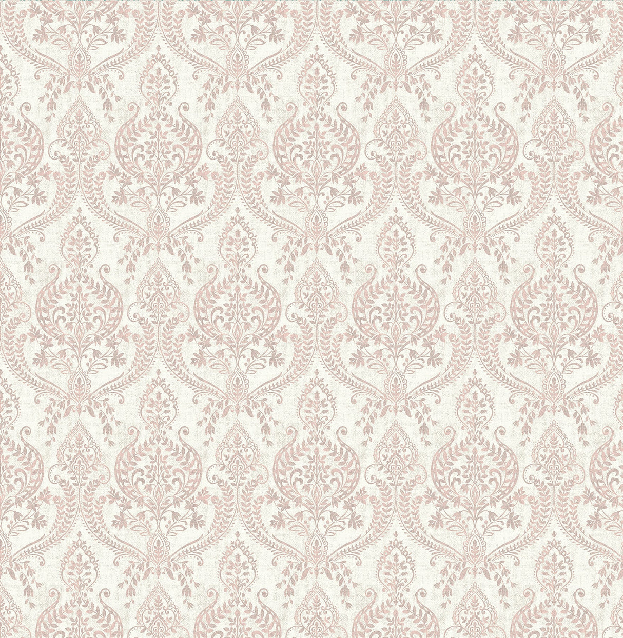 A-Street Prints 1014-001820 Waverly Mauve Petite Damask Wallpaper