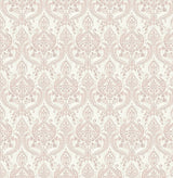 A-Street Prints 1014-001820 Waverly Mauve Petite Damask Wallpaper