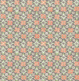 A-Street Prints 1014-001823 Free Spirit Coral Floral Wallpaper