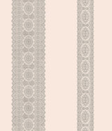 A-Street Prints 1014-001835 Brynn Grey Paisley Stripe Wallpaper