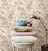 A-Street Prints 1014-001850 Ainsley Pink Boho Floral Wallpaper