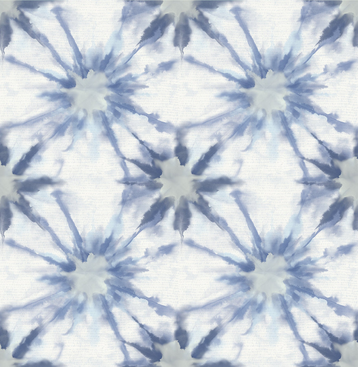 A-Street Prints 1014-001857 Iris Indigo Shibori Wallpaper