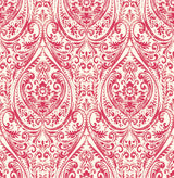 A-Street Prints 1014-001865 Gypsy Red Damask Wallpaper