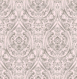 A-Street Prints 1014-001869 Gypsy Light Pink Damask Wallpaper