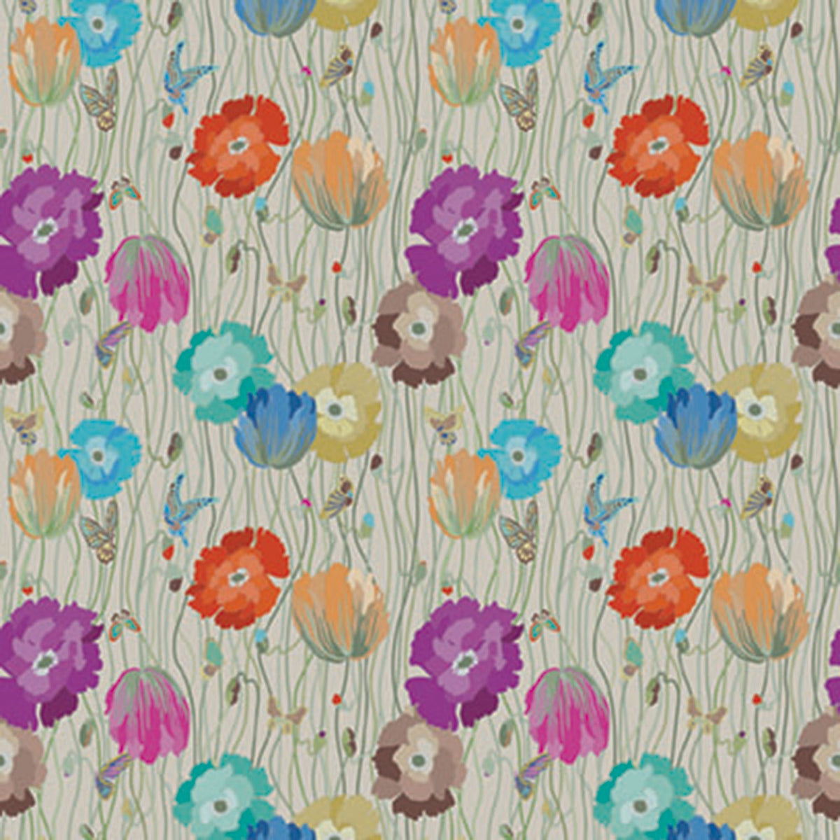 JF FABRICS 1-W8801 10194 Wallpaper