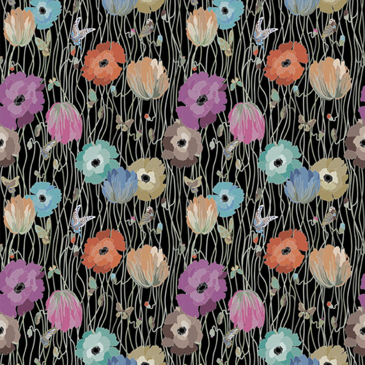 JF FABRICS 1-W8731 10195 Wallcovering - Eade's Wallpaper & Fabric
