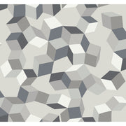 COLE & SON 105/2007.CS.0 PUZZLE BLACK AND WHITE Wallpaper - Eade's Wallpaper