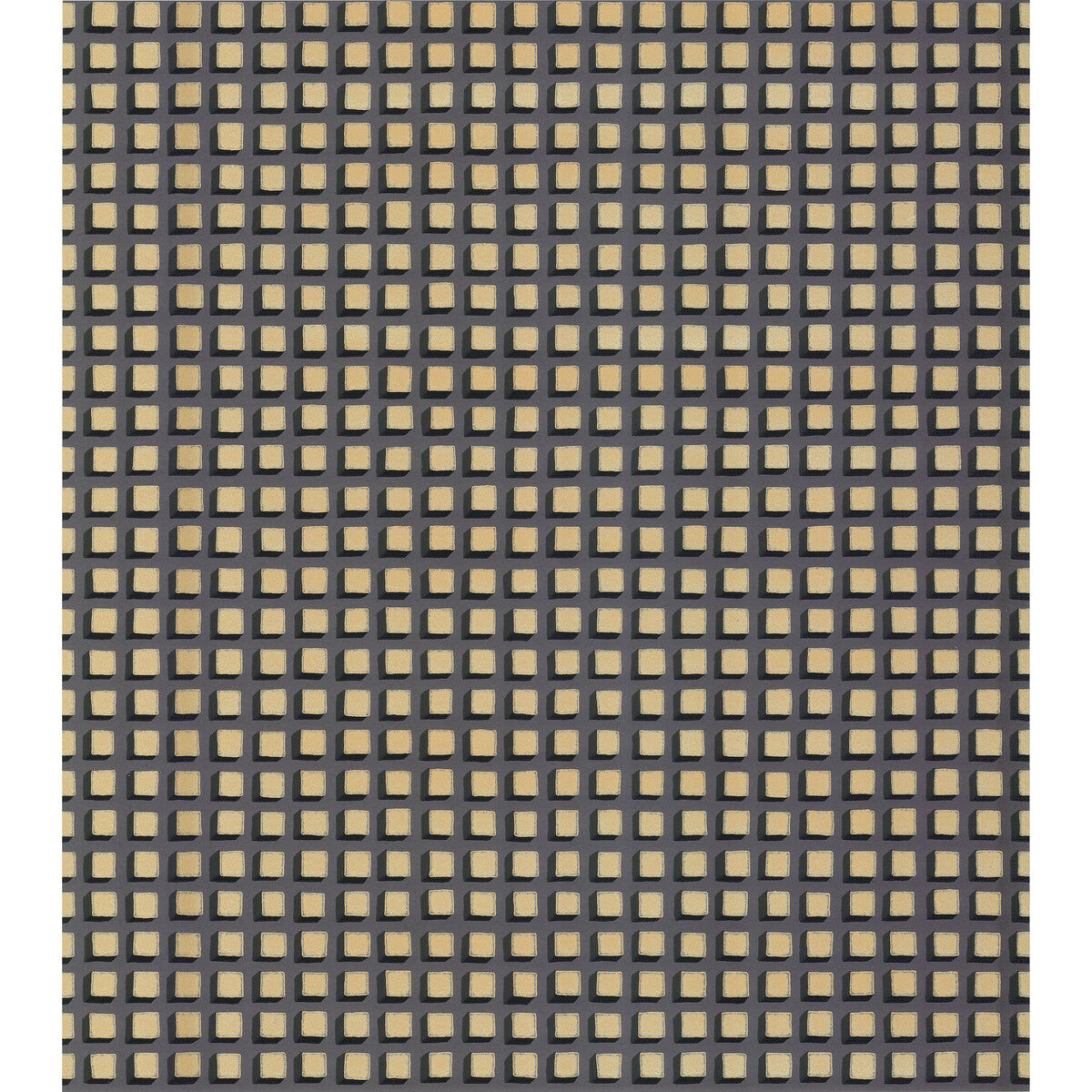 COLE & SON 105/3013.CS.0 MOSAIC BLACK AND GOLD Wallpaper - Eade's Wallpaper