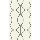 COLE & SON 105/6026.CS.0 RIVIERA BLACK AND WHITE Wallpaper - Eade's Wallpaper