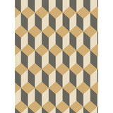 COLE & SON 105/7030.CS.0 DELANO GOLD AND BLACK Wallpaper - Eade's Wallpaper