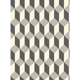COLE & SON 105/7031.CS.0 DELANO GREY AND BLACK Wallpaper - Eade's Wallpaper