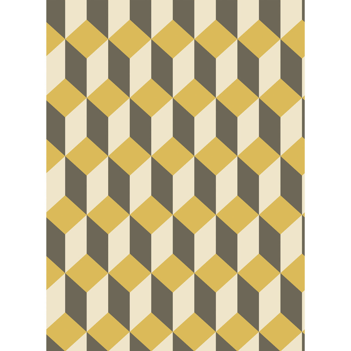 COLE & SON 105/7032.CS.0 DELANO YELLOW AND BLACK Wallpaper - Eade's Wallpaper