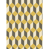 COLE & SON 105/7032.CS.0 DELANO YELLOW AND BLACK Wallpaper - Eade's Wallpaper